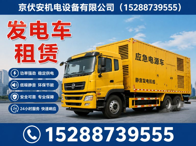 芜湖发电车租赁展示图